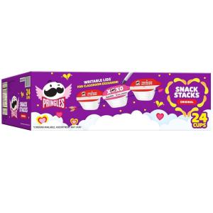 Pringles Potato Crisps Chips, Lunch Snacks, Snack Cups, Variety Pack, 12.9oz Box (18 Cups)(Valentine’s Day)