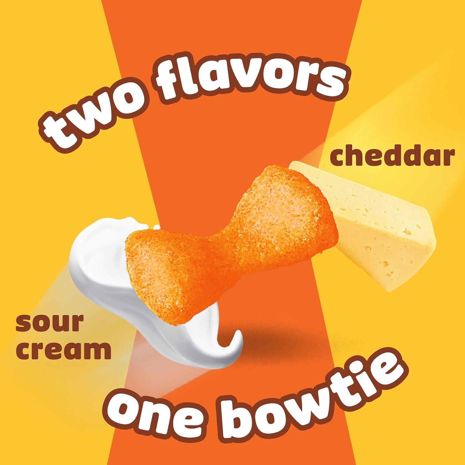 image:imagePringles Mingles Puffed Snacks Cheddar and Sour Cream Cheese Puffs Salty Snacks 6 BagsCheddar Sour Cream