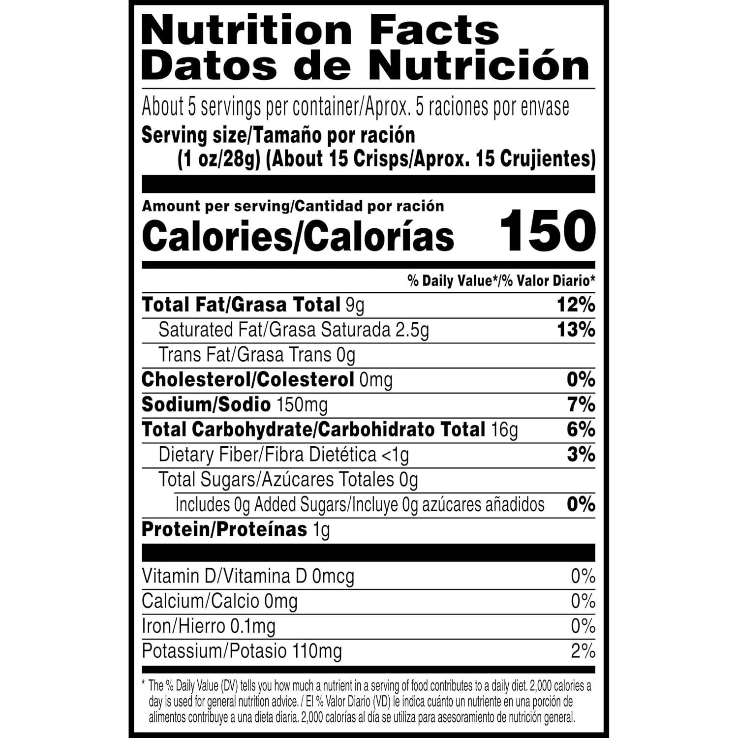 image:imagePringles Potato Crisps Chips Lunch Snacks OnTheGo Snacks Original 52oz Can 1 Can