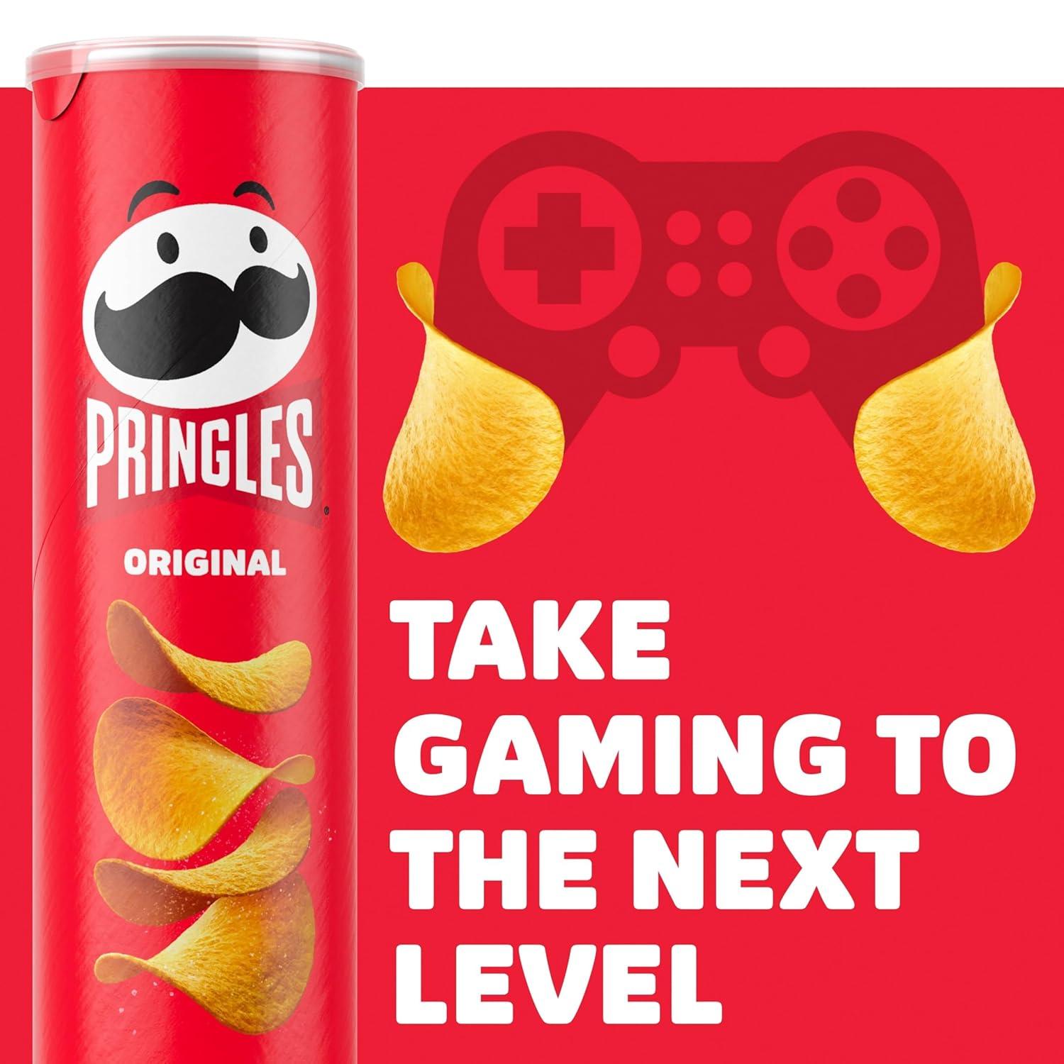 image:imagePringles Potato Crisps Chips Lunch Snacks OnTheGo Snacks Original 52oz Can 1 Can