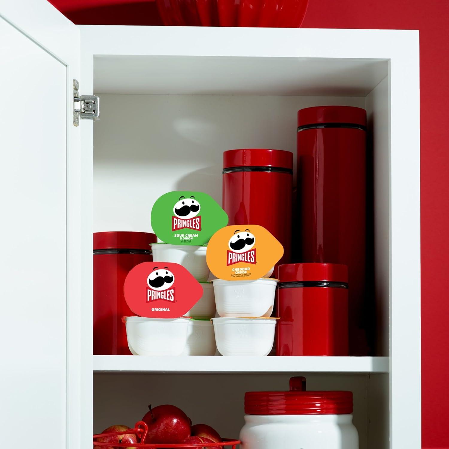 image:imagePringles Potato Crisps Chips Lunch Snacks Snack Cups Variety Pack 193oz Box 27 Cups3Flavor Variety