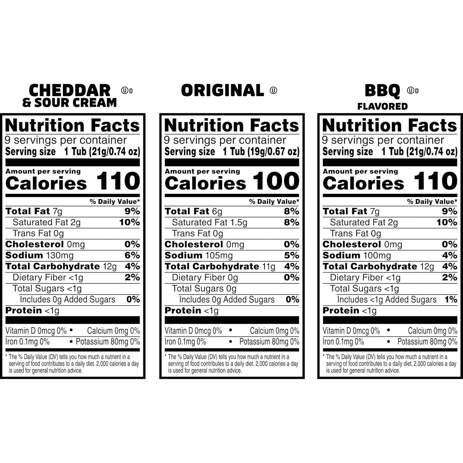 image:imagePringles Potato Crisps Chips Lunch Snacks Snack Cups Variety Pack 193oz Box 27 CupsVariety Pack