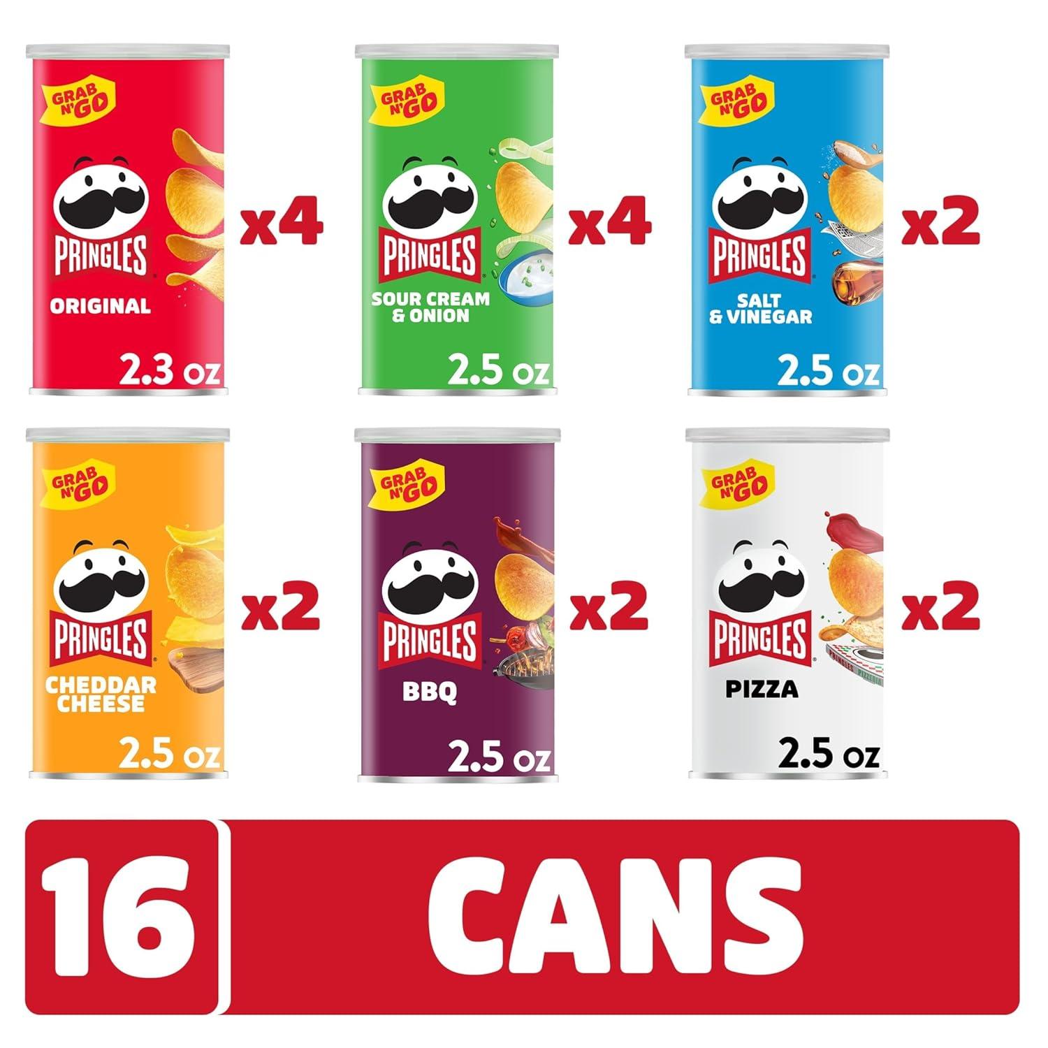 image:imagePringles Potato Crisps Chips Lunch Snacks Variety Pack 16 Cans