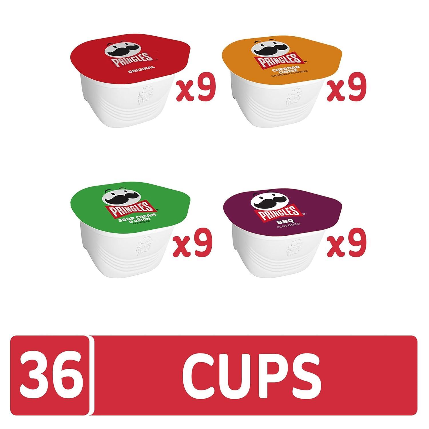 image:imagePringles Potato Crisps Chips Snack Stacks Lunch Snacks Variety Pack 36 Cups