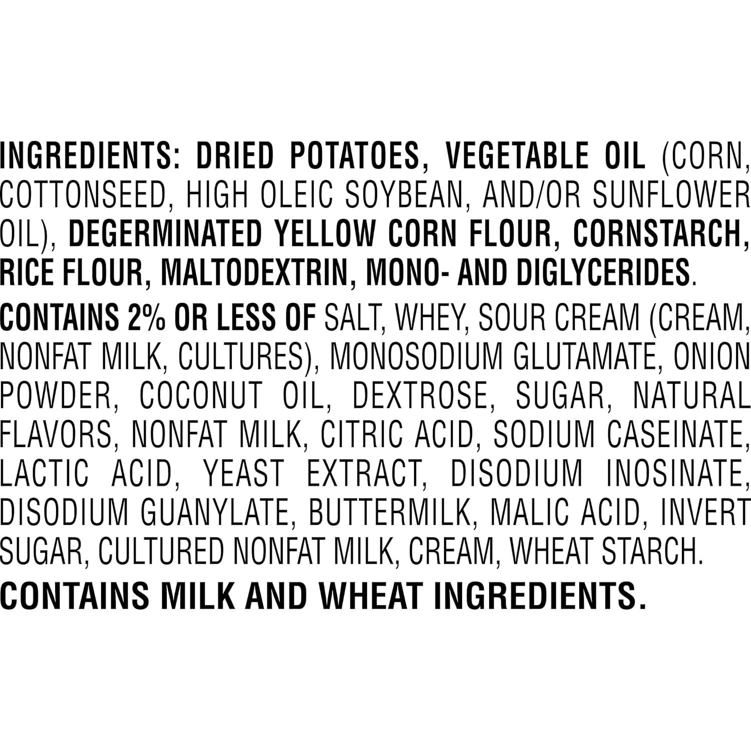 image:imagePringles Potato Crisps Chips Sour Cream and Onion Lunch Food Snack Stacks 88oz Tray 12 Count