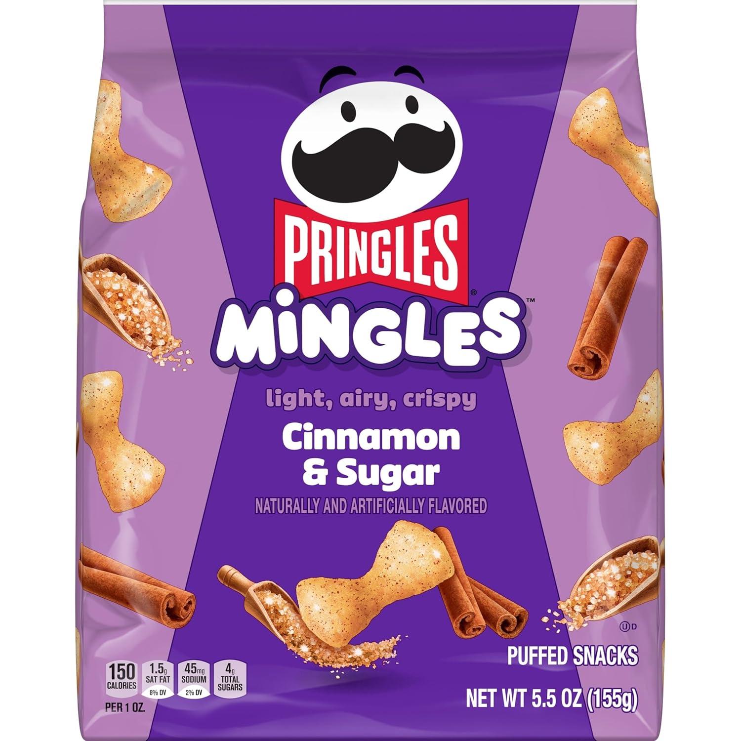 image:imagePringles Mingles Cinnamon Sugar 55oz 6ct