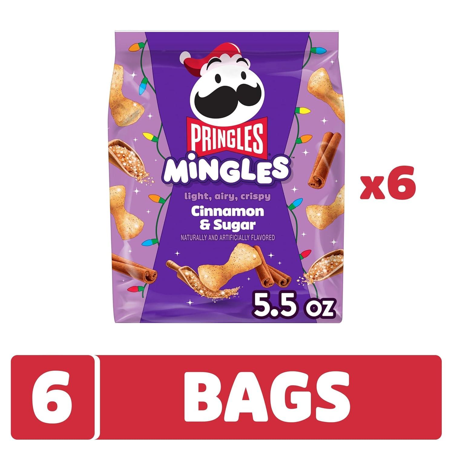 image:imagePringles Mingles Cinnamon Sugar 55oz 6ct