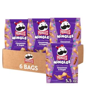 Pringles Mingles Cinnamon Sugar 5.5oz 6ct