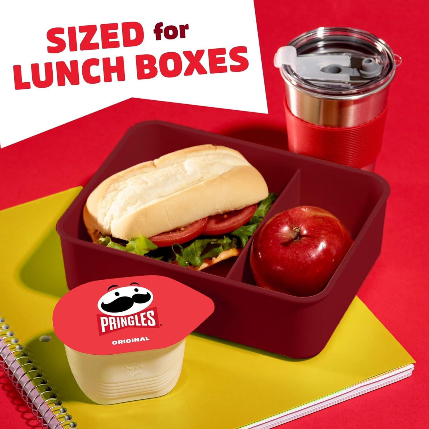 image:imagePringles Potato Crisps Chips Lunch Snacks Snack Cups Variety Pack 129oz Box 18 Cups3Flavor Variety