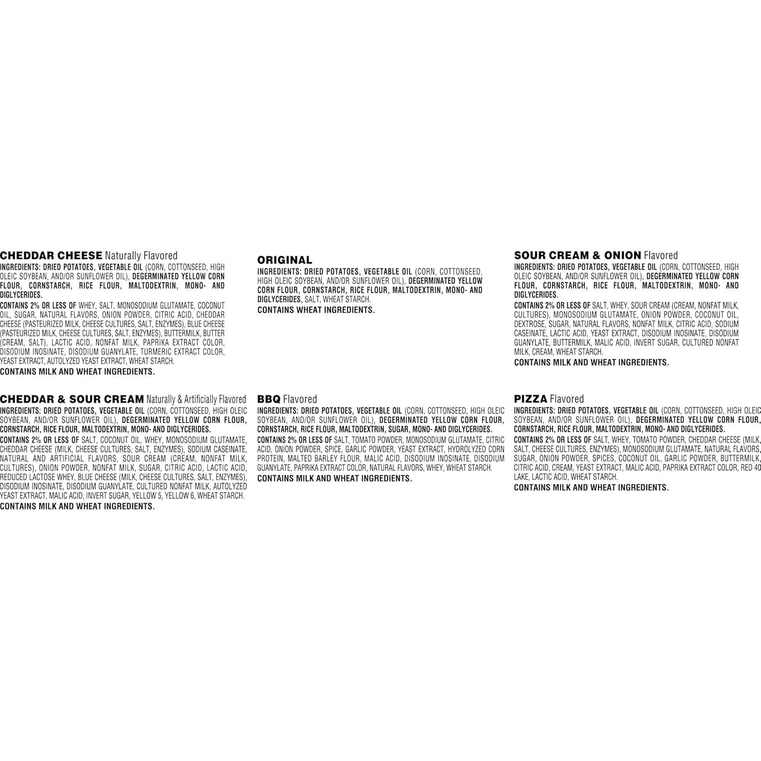 image:imagePringles Potato Crisps Chips Lunch Snacks Snack Cups Variety Pack 129oz Box 18 Cups6Flavor Variety