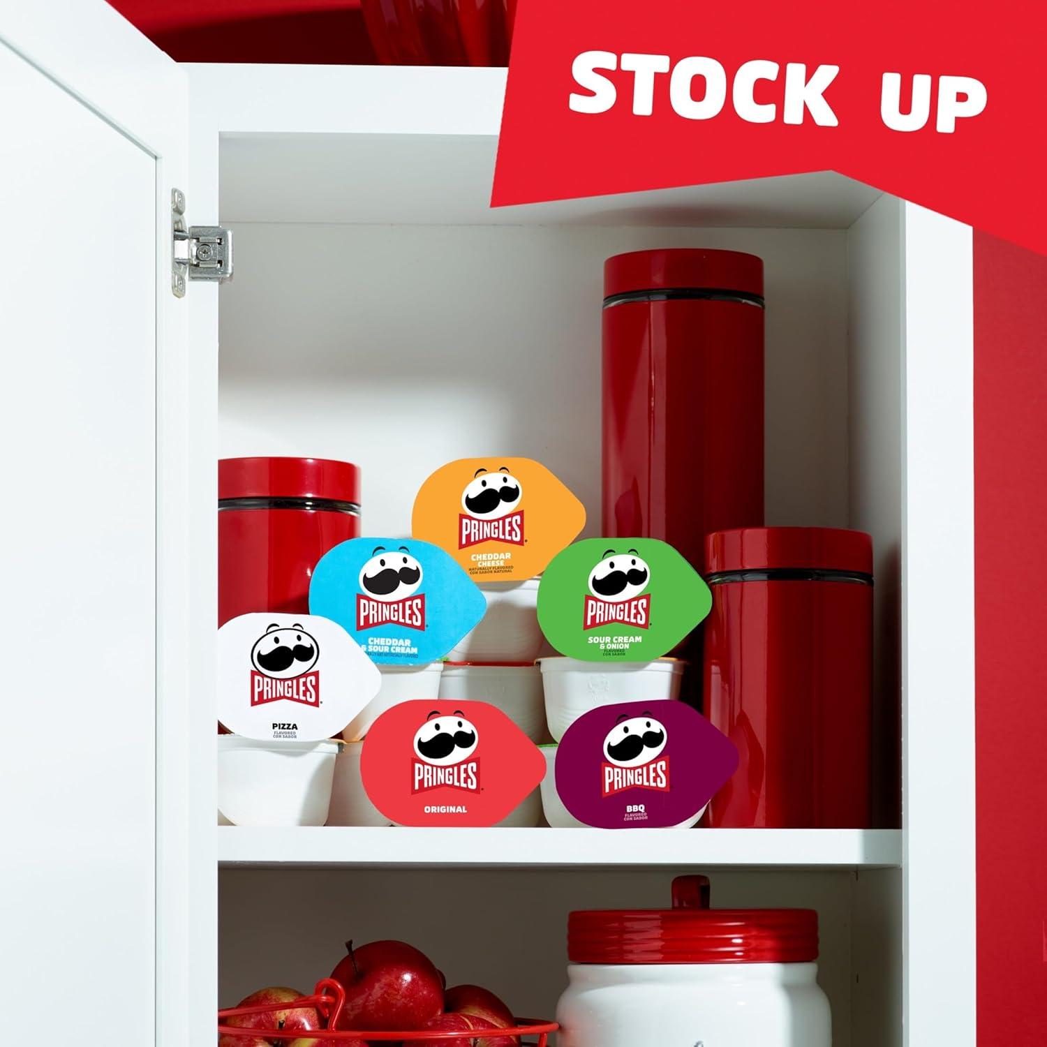 image:imagePringles Potato Crisps Chips Lunch Snacks Snack Cups Variety Pack 129oz Box 18 Cups6Flavor Variety